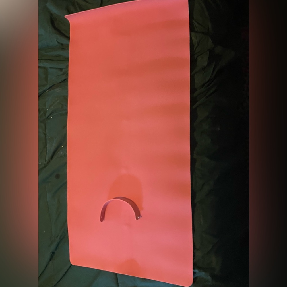 Pink Kid Size Yoga Mat with Strap